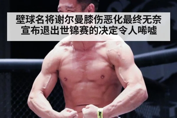 壁球名将谢尔曼膝伤恶化最终无奈宣布退出世锦赛的决定令人唏嘘